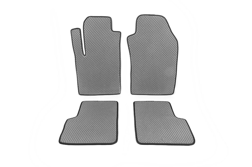 EVA Floor Mats 500 (Gray) for Fiat 500/500L 2013-2022 - image 1