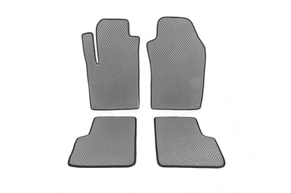 EVA Floor Mats 500 (Gray) for Fiat 500/500L 2013-2022 - image 1