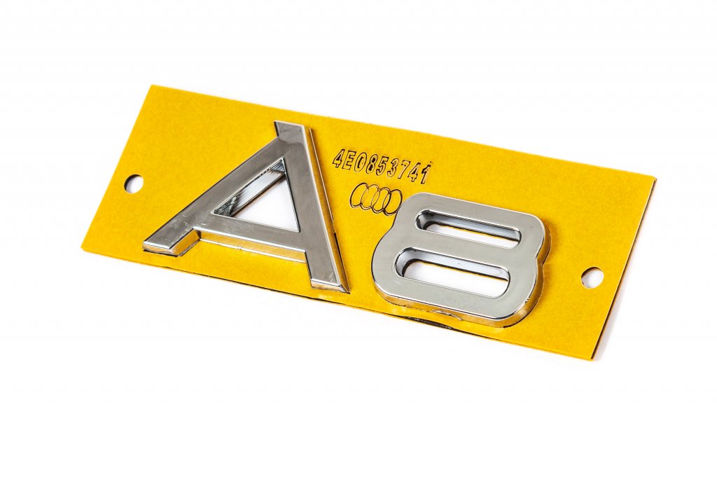 Emblem A8 4E0853741 for Audi A8 1994-2002 - image 2