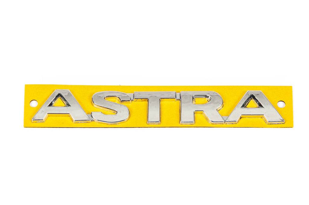 Astra inscription (133mm by 18mm) for Opel Astra G classic 1998-2012 - Reelken Auto