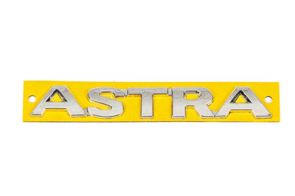 Astra inscription (133mm by 18mm) for Opel Astra G classic 1998-2012 - Reelken Auto