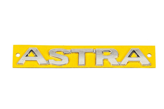 Astra inscription (133mm by 18mm) for Opel Astra G classic 1998-2012 - Reelken Auto