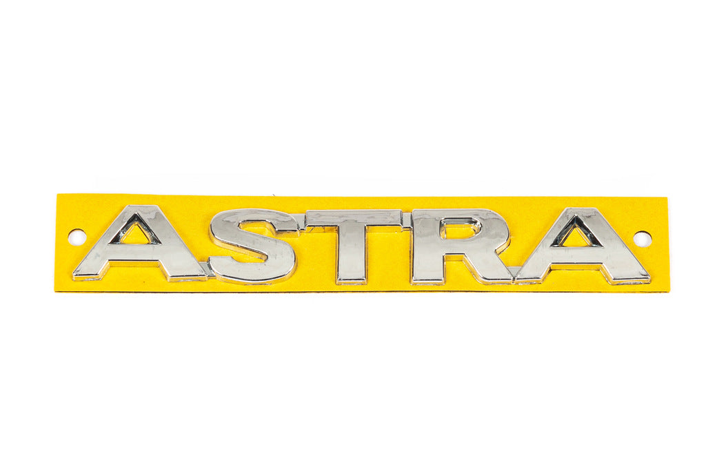 Astra emblem badge (133mm x 18mm) for Opel Astra G classic 1998-2012 - image 2
