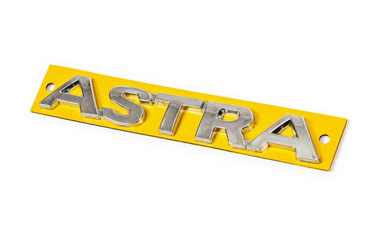 Astra inscription (133mm by 18mm) for Opel Astra G classic 1998-2012 - Reelken Auto