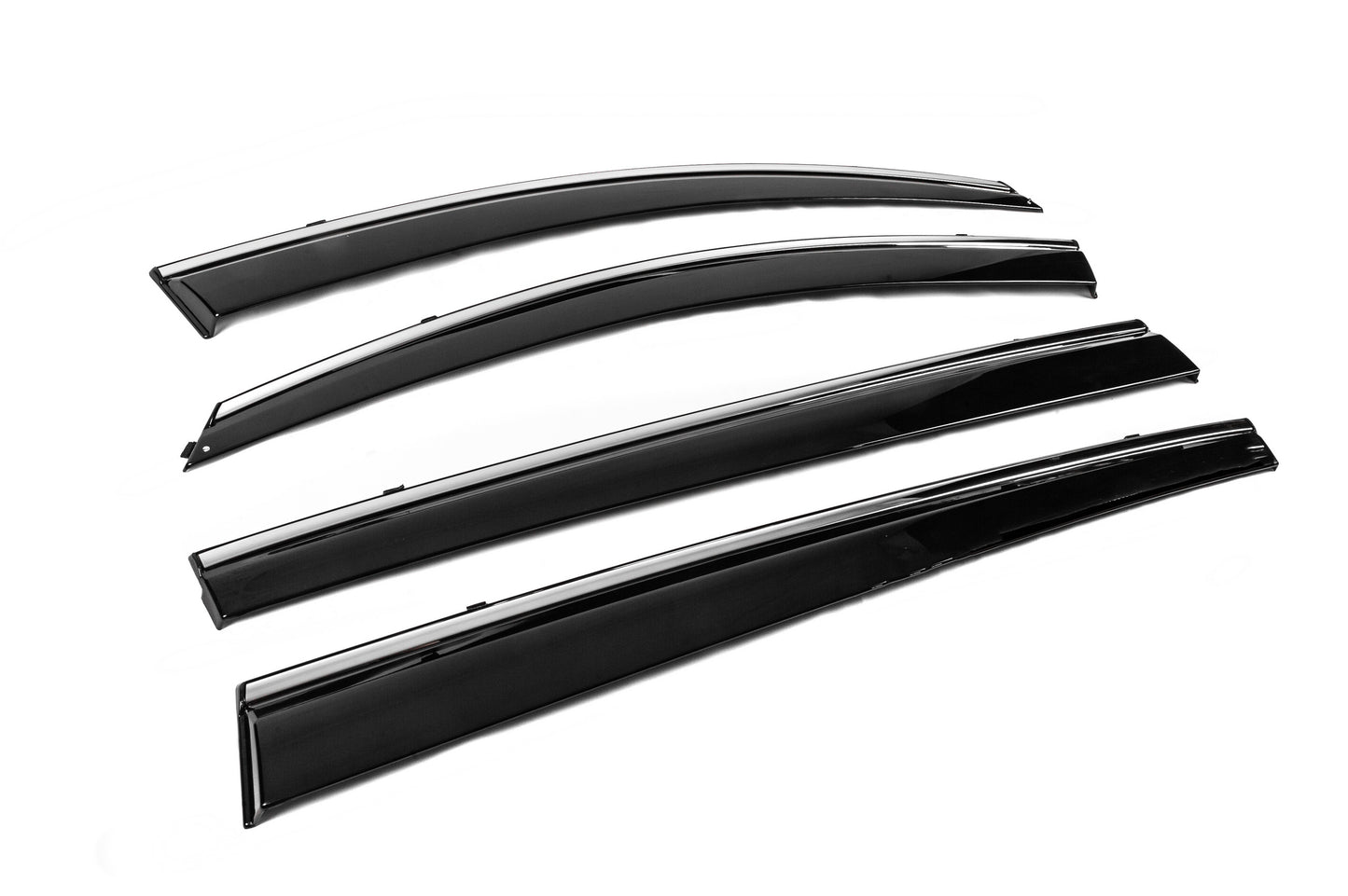 Niken Luxury chrome windbreakers (4 pcs) for Kia Sportage 2010-2015 - image 3