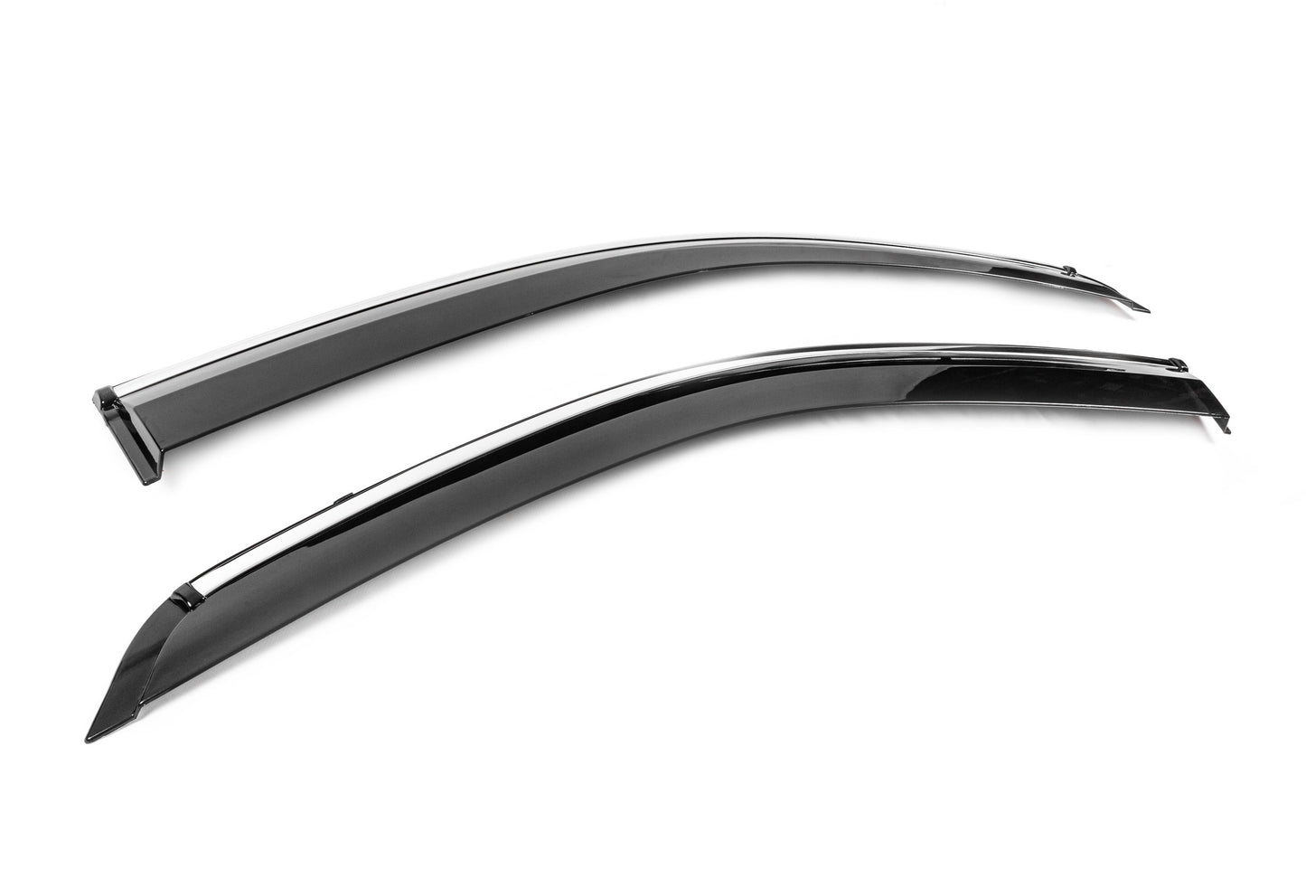 Window Deflectors with Chrome Trim Niken Luxury (2 pcs) for Mercedes Vito/V-class W447 2014- - image 3