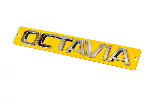 Badge Octavia (165mm x 22mm) for Skoda Octavia III A7 2013-2019 - image 1