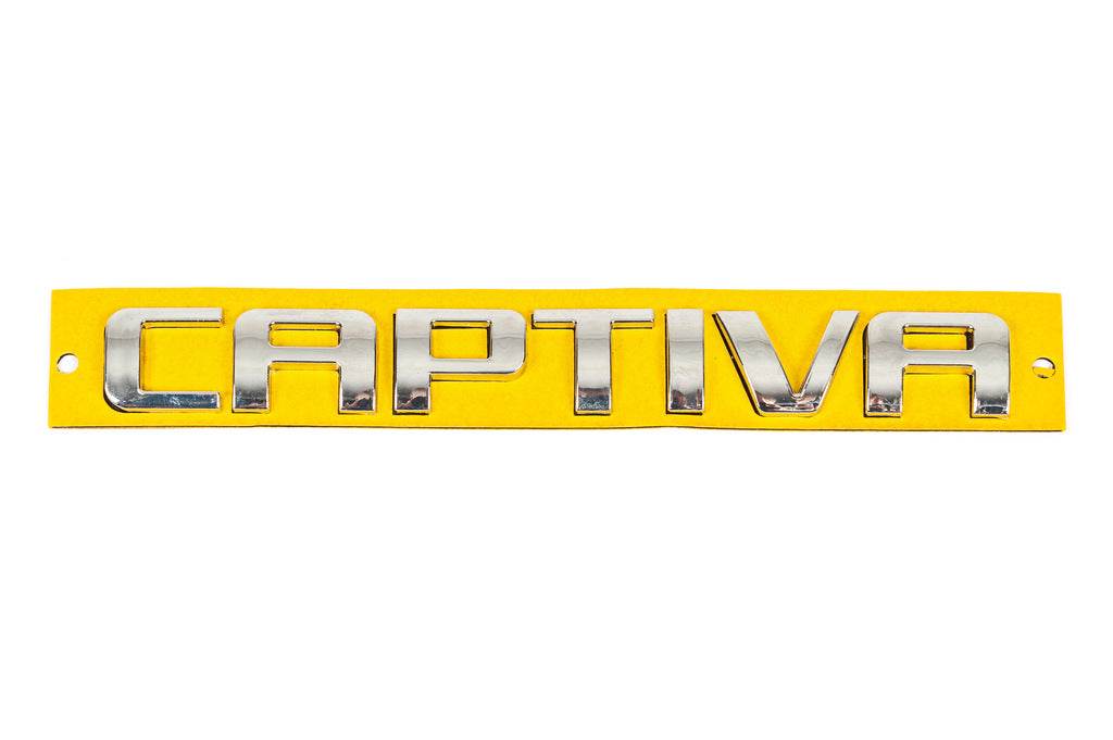 Captiva lettering (175mm by 22mm) for Chevrolet Captiva 2006-2019 - Reelken Auto