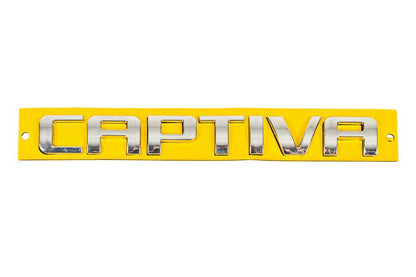 Captiva lettering (175mm by 22mm) for Chevrolet Captiva 2006-2019 - Reelken Auto
