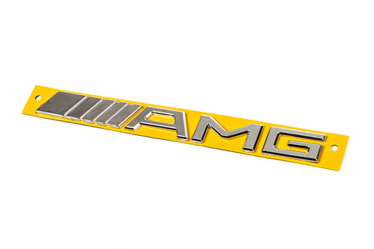 AMG Badge (20cm, ABS, Chrome) for Mercedes-Benz - image 1