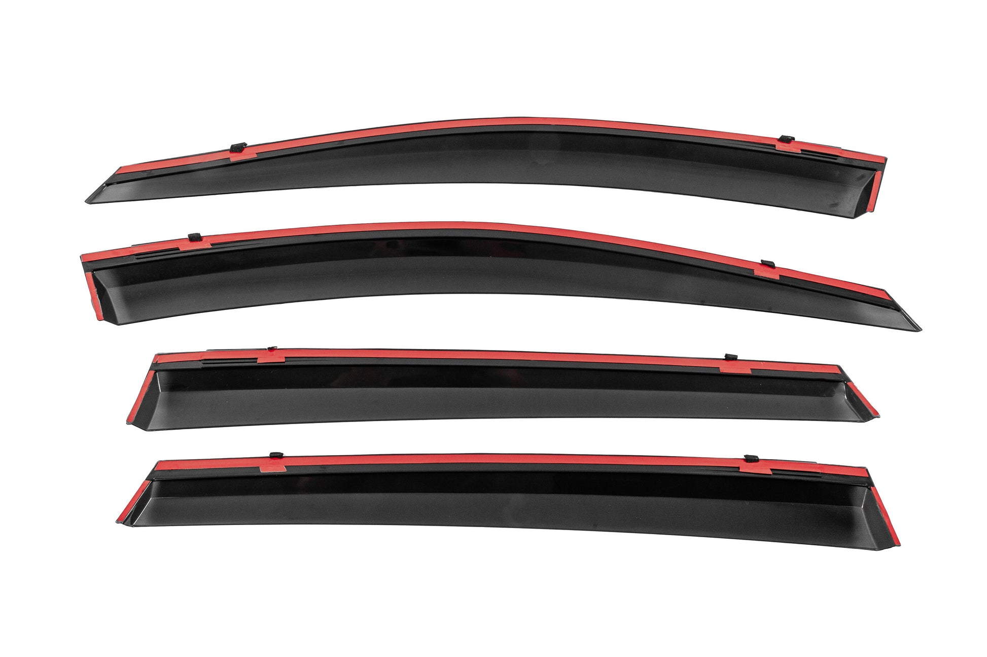 Window Deflectors with Chrome Trim Niken Luxury (4 pcs) for Toyota Rav 4 2013-2018 - image 4