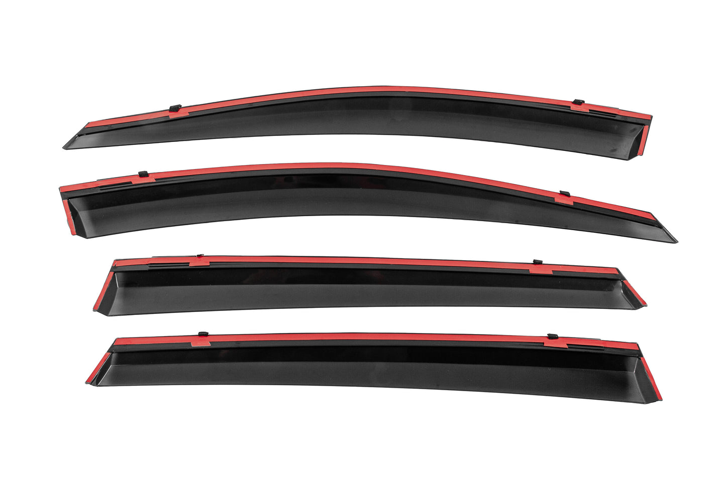 Window Deflectors with Chrome Trim Niken Luxury (4 pcs) for Toyota Rav 4 2013-2018 - image 4