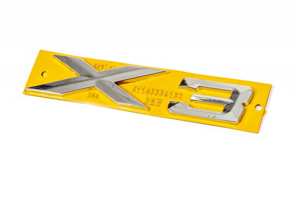 Emblem X3 for BMW X3 F-25 2011-2018 - image 2