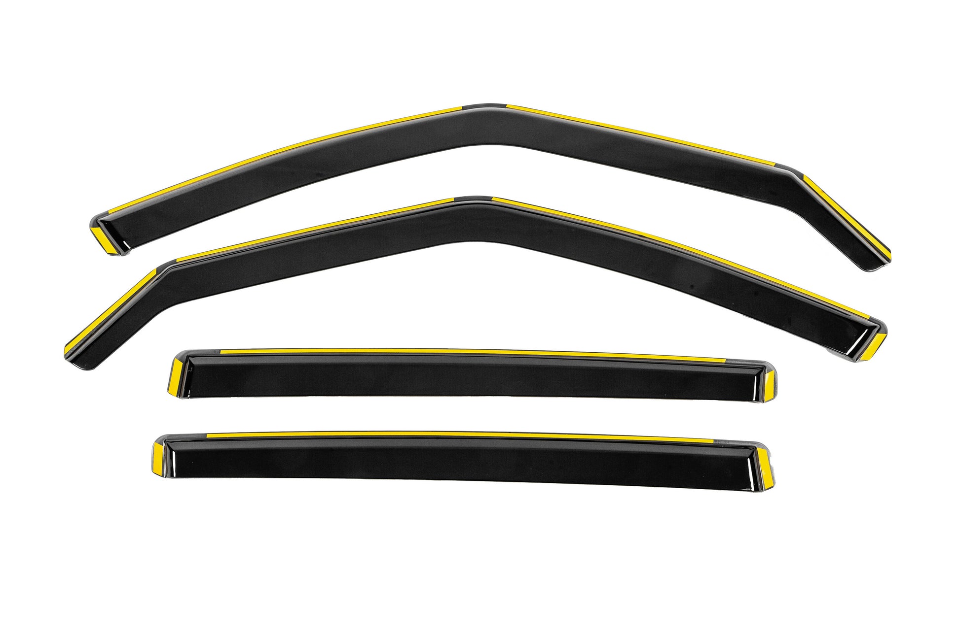 In-Channel Wind Deflectors Niken Luxury (4 pcs) for Opel Zafira C Tourer 2011-2019 - image 1
