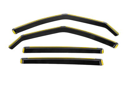 In-Channel Wind Deflectors Niken Luxury (4 pcs) for Opel Zafira C Tourer 2011-2019 - image 1