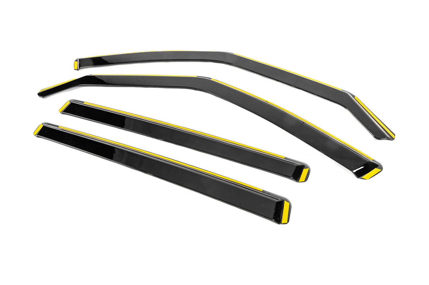 In-Channel Wind Deflectors Niken Luxury (4 pcs) for Opel Zafira C Tourer 2011-2019 - image 2