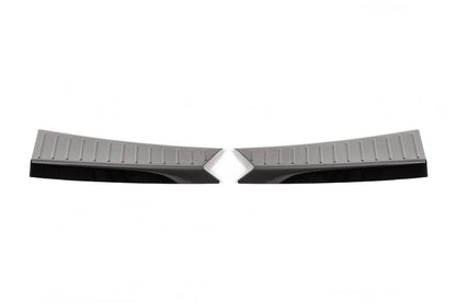 Trunk sill cover 2013-2016 (2 parts, black stainless steel) for Ford Kuga/Escape 2013-2019 - Reelken Auto