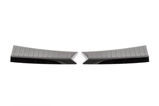 Trunk sill cover 2013-2016 (2 parts, black stainless steel) for Ford Kuga/Escape 2013-2019 - Reelken Auto