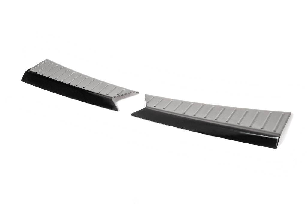 Trunk sill cover 2013-2016 (2 parts, black stainless steel) for Ford Kuga/Escape 2013-2019 - Reelken Auto