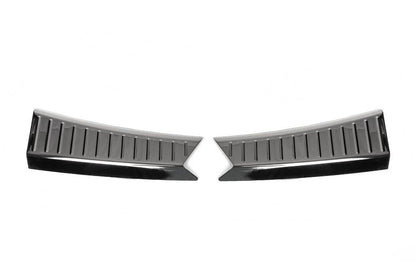 Trunk sill cover 2013-2016 (2 parts, black stainless steel) for Ford Kuga/Escape 2013-2019 - Reelken Auto
