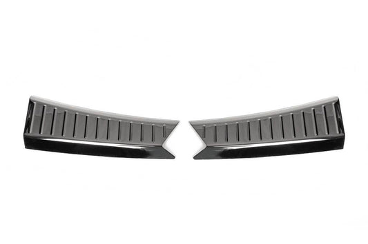 Trunk sill cover 2013-2016 (2 parts, black stainless steel) for Ford Kuga/Escape 2013-2019 - Reelken Auto