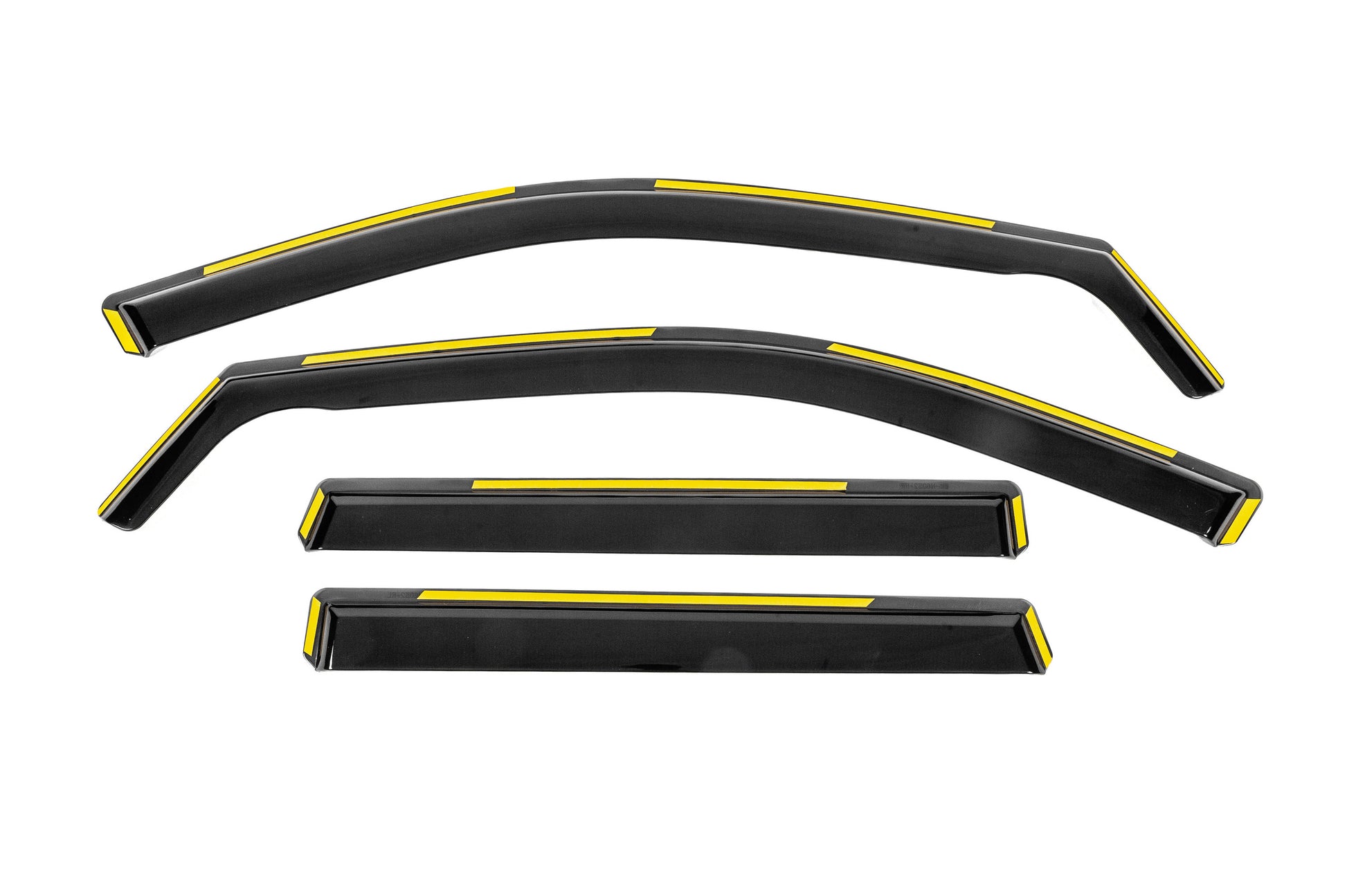 In-Channel Wind Deflectors Niken Luxury (4 pcs) for Jeep Grand Cherokee WK2 2010-2021 - image 1