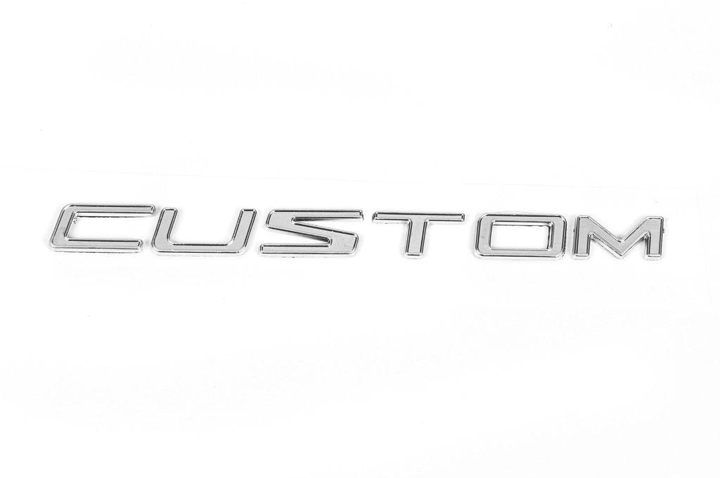 Custom inscription (180 x 13 mm) for Ford Custom 2013-2022 - Reelken Auto