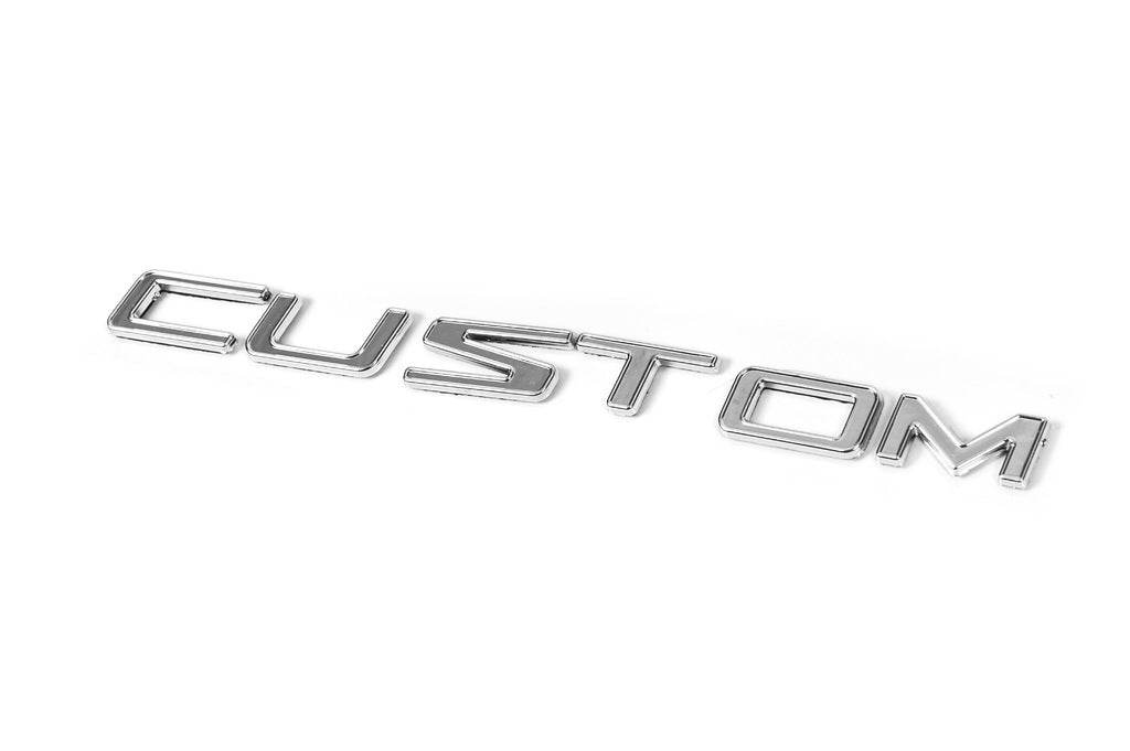 Custom inscription (180 x 13 mm) for Ford Custom 2013-2022 - Reelken Auto