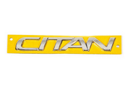 The inscription «Citan» is 143mm by 22mm for Mercedes Citan 2013↗ year - Reelken Auto