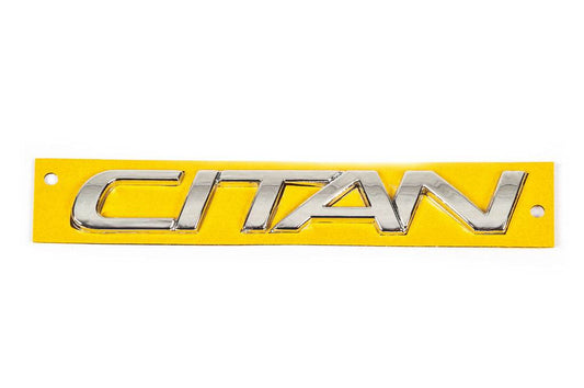 The inscription «Citan» is 143mm by 22mm for Mercedes Citan 2013↗ year - Reelken Auto