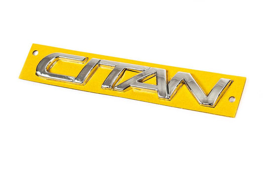 The inscription «Citan» is 143mm by 22mm for Mercedes Citan 2013↗ year - Reelken Auto