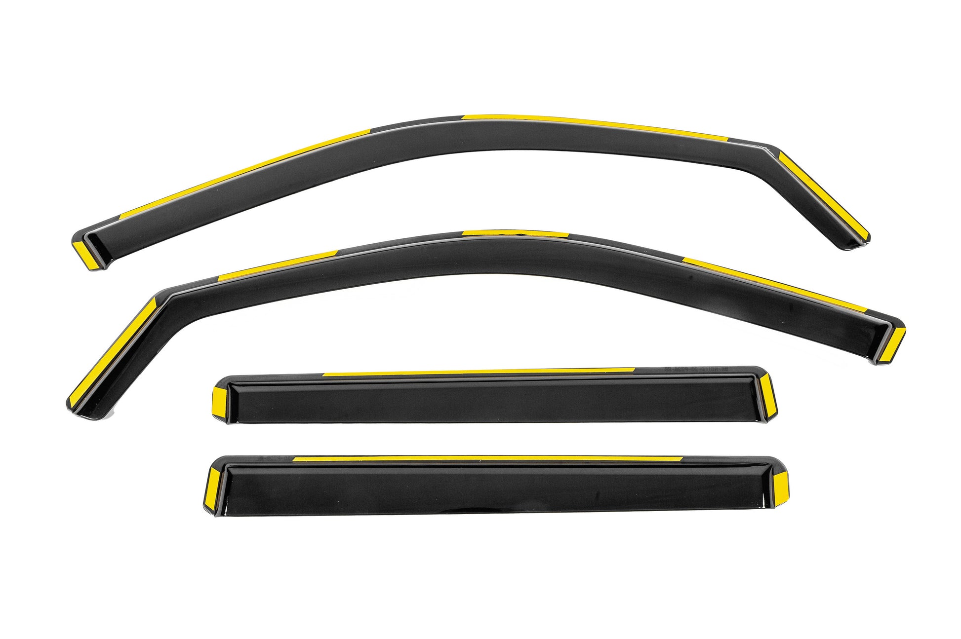 In-Channel Wind Deflectors Niken Luxury (4 pcs) for Peugeot 2008 2019- - image 1