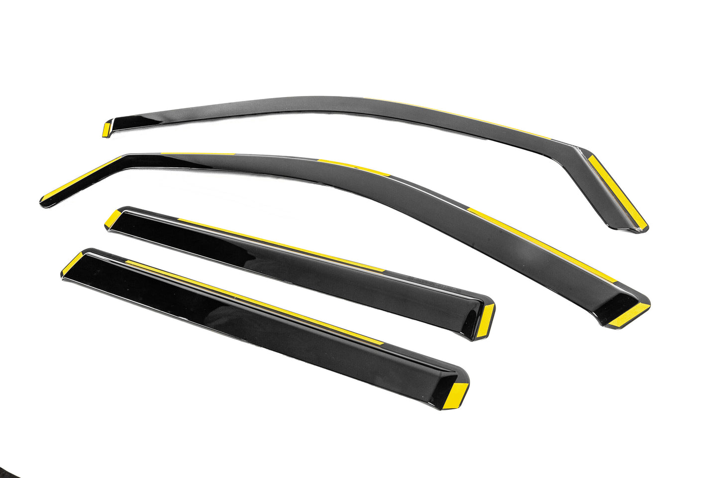 In-Channel Wind Deflectors Niken Luxury (4 pcs) for Peugeot 2008 2019- - image 2