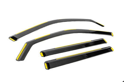 In-Channel Wind Deflectors Niken Luxury (4 pcs) for Peugeot 2008 2019- - image 3