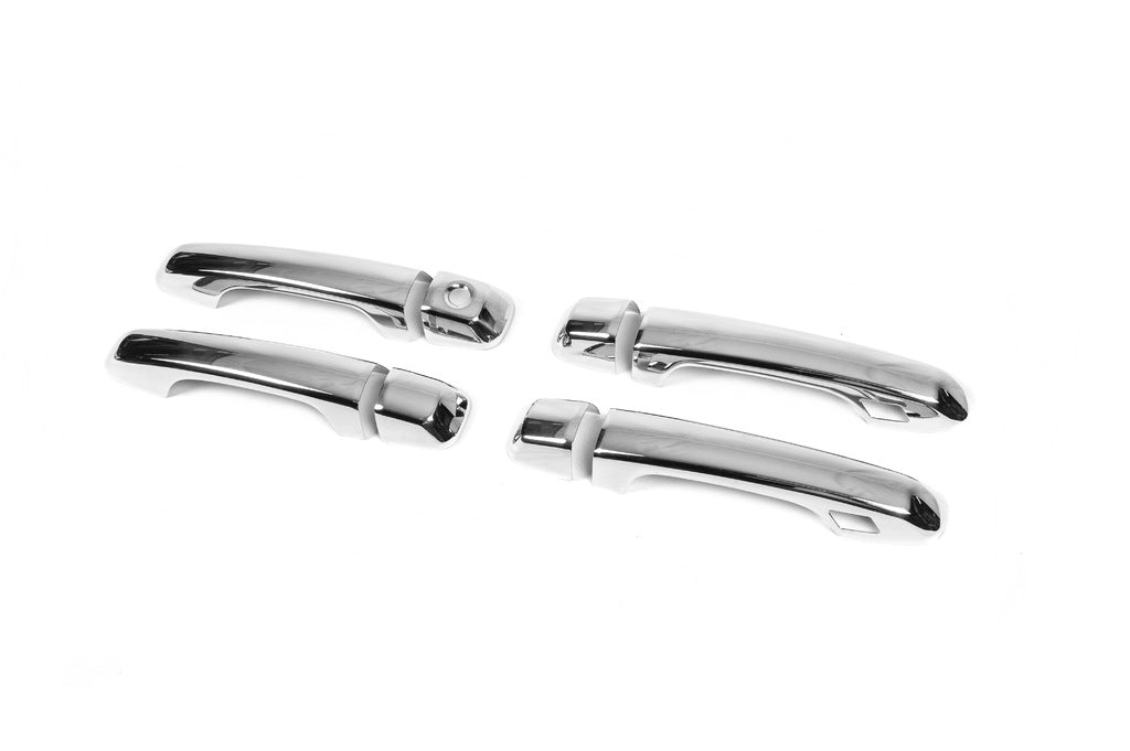 Chrome Door Handle Covers (4 pcs, Stainless Steel) for Toyota Land Cruiser Prado 150 2009-2023 - image 2