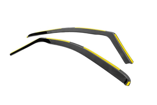 In-Channel Wind Deflectors Niken Luxury (2 pcs) for Fiat Scudo 2022- - image 2