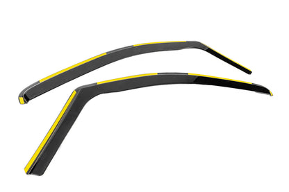 In-Channel Wind Deflectors Niken Luxury (2 pcs) for Opel Vivaro 2019- - image 3