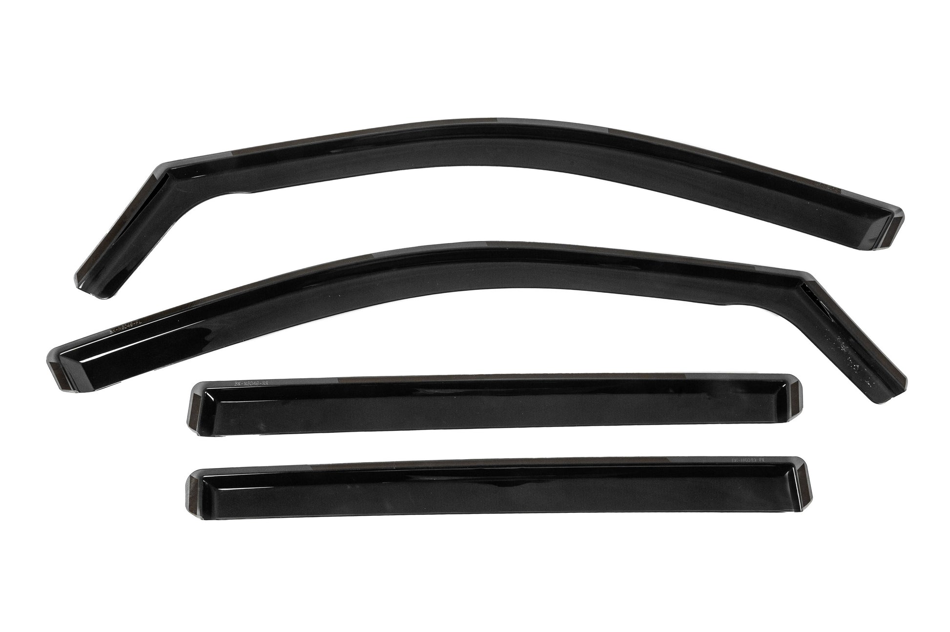 In-Channel Wind Deflectors Niken Luxury (4 pcs) for Toyota Highlander 2013-2019 - image 4