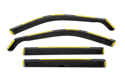 In-Channel Wind Deflectors Niken Luxury (4 pcs) for Toyota Highlander 2019- - image 1