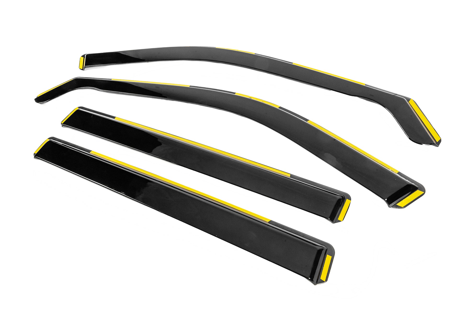 In-Channel Wind Deflectors Niken Luxury (4 pcs) for Toyota Highlander 2019- - image 2