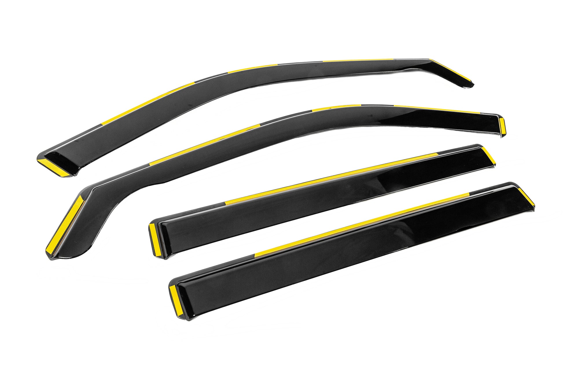 In-Channel Wind Deflectors Niken Luxury (4 pcs) for Toyota Highlander 2019- - image 3