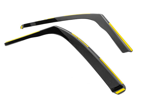 In-Channel Wind Deflectors Niken Luxury (2 pcs) for Ford Connect 2014-2021 - image 2