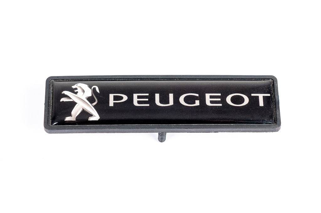 Nameplate for rugs (1pc) for Peugeot - Reelken Auto