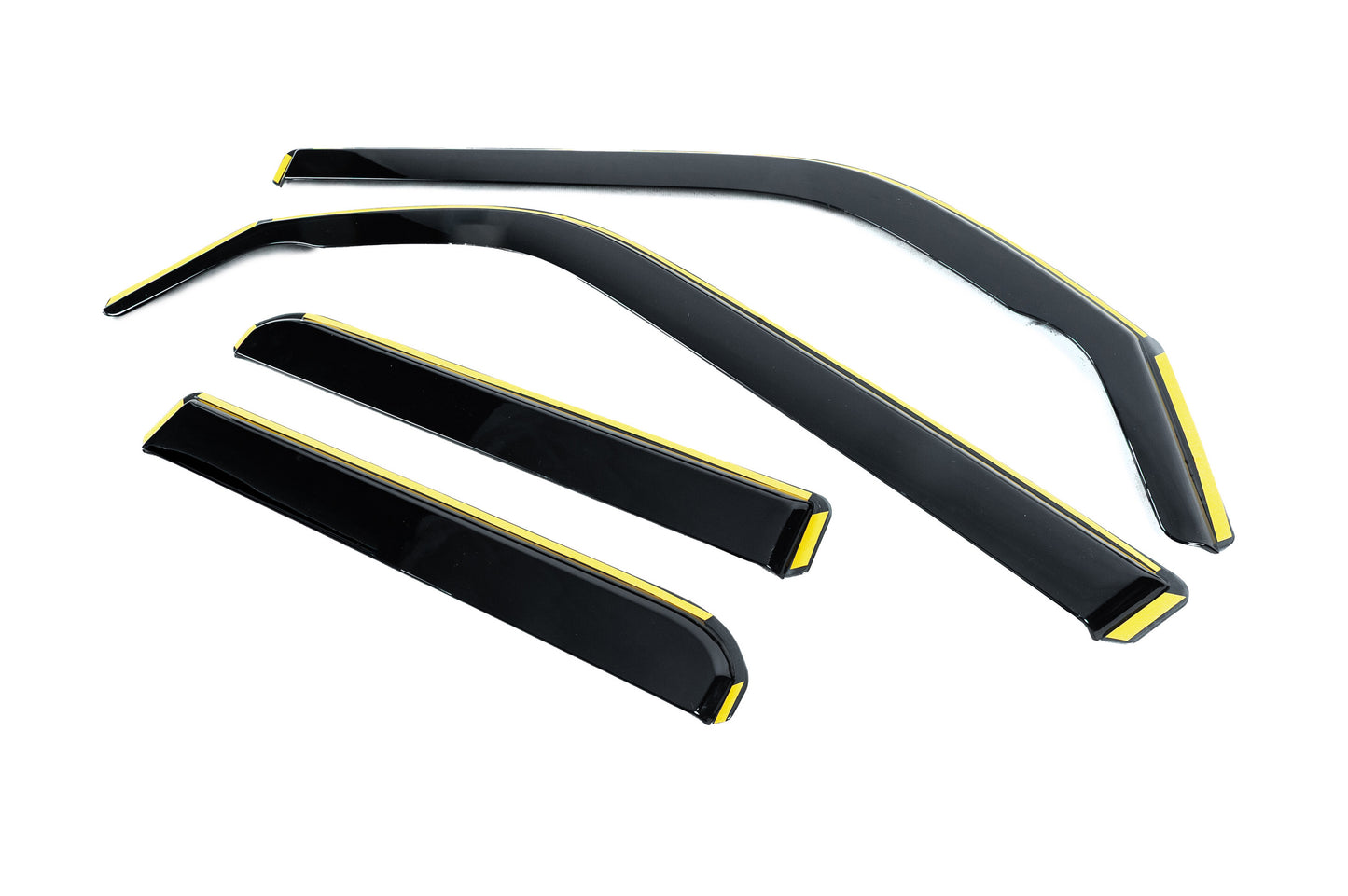 In-Channel Wind Deflectors Niken Luxury (4 pcs) for Toyota 4Runner 2009-2024 - image 2