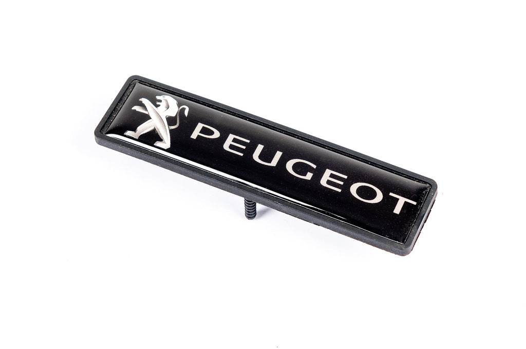 Nameplate for rugs (1pc) for Peugeot - Reelken Auto