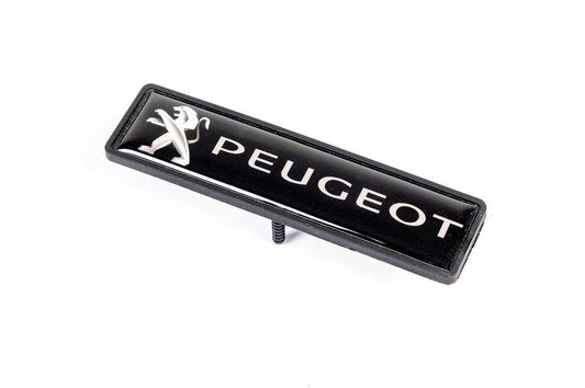 Nameplate for rugs (1pc) for Peugeot - Reelken Auto