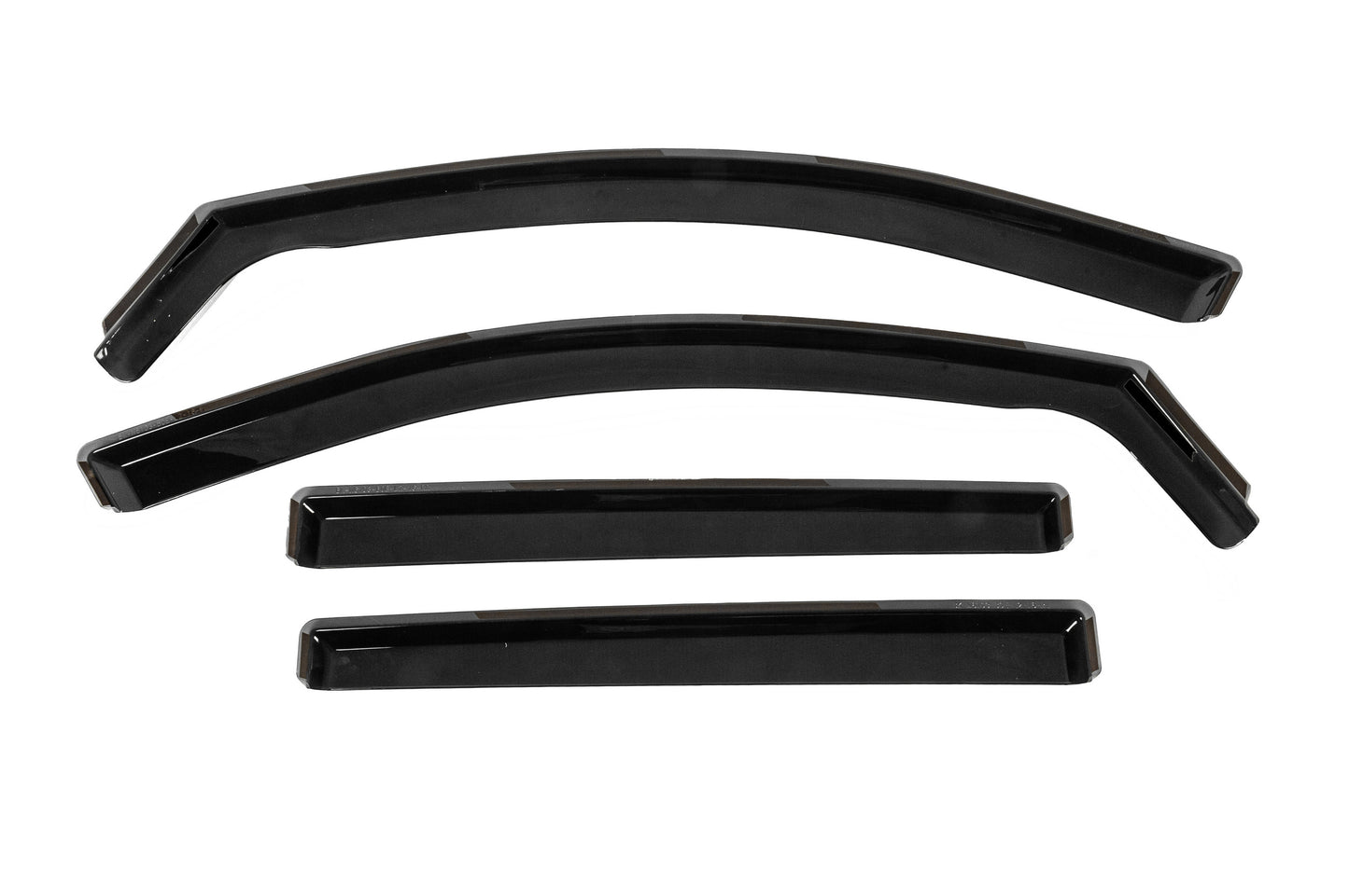 In-Channel Wind Deflectors Niken Luxury (4 pcs) for Mitsubishi L200 2015-2024 - image 4