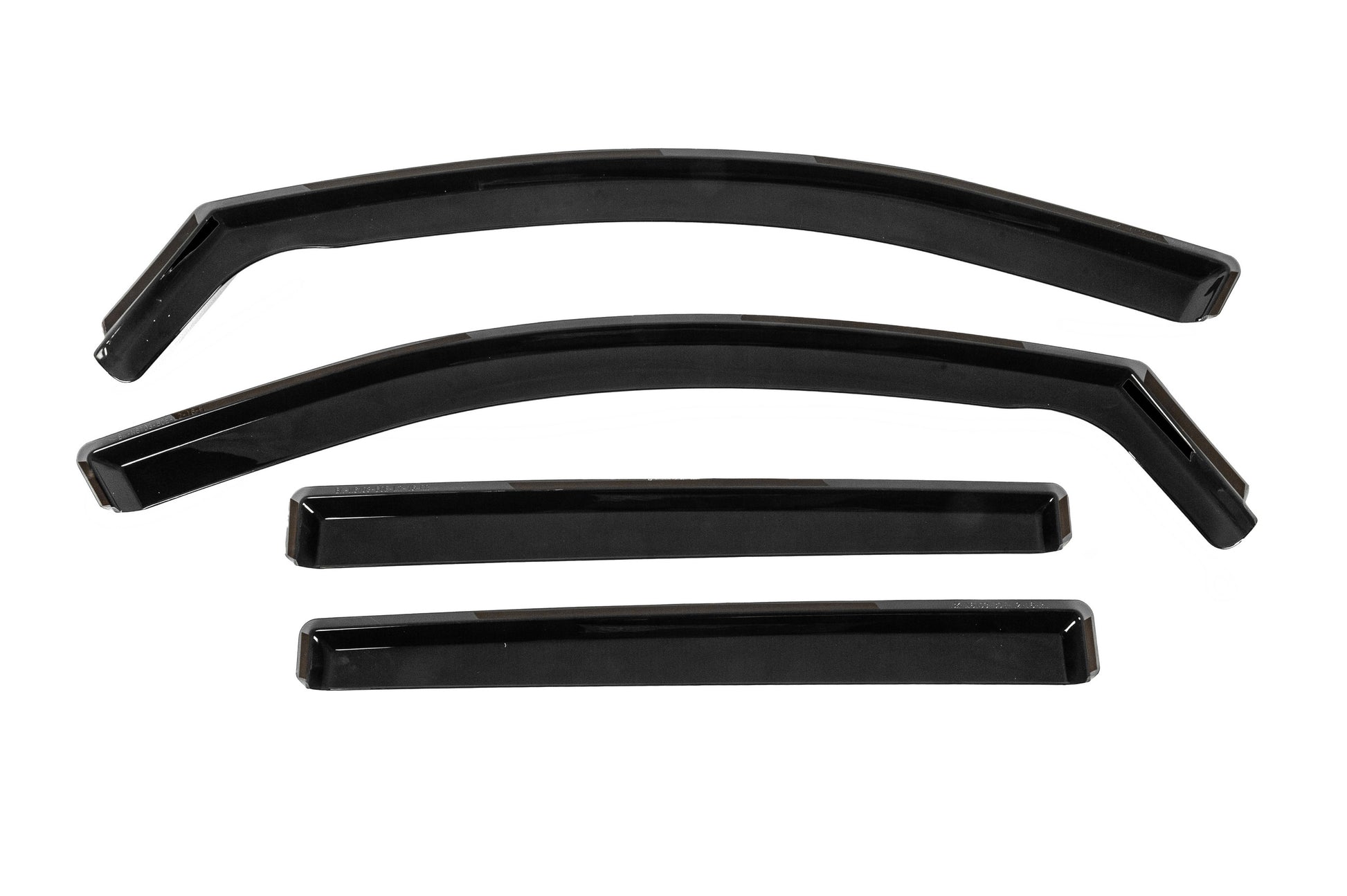 In-Channel Wind Deflectors Niken Luxury (4 pcs) for Mitsubishi L200 2015-2024 - image 4