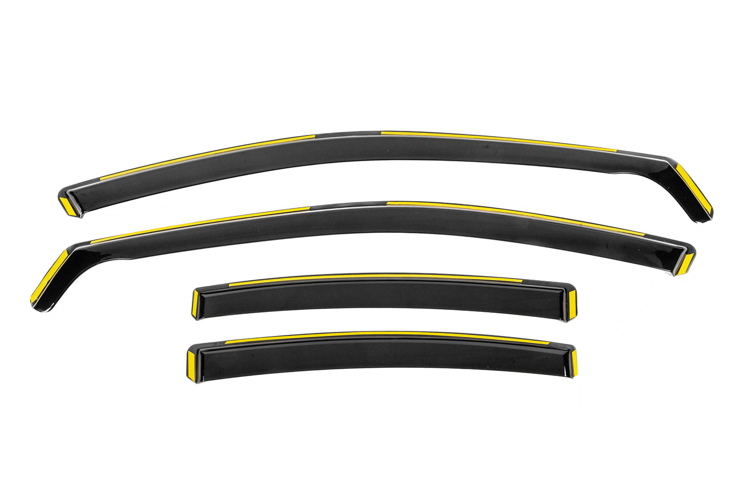 In-Channel Wind Deflectors Niken Luxury (4 pcs) for Toyota Camry 2024- - image 1