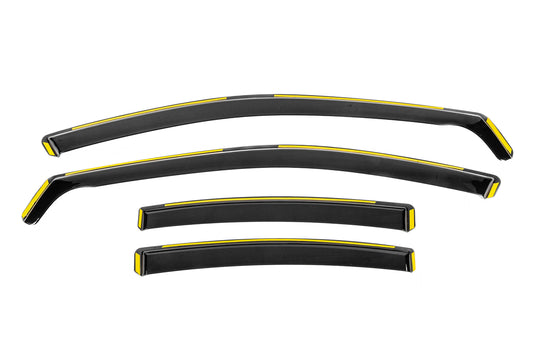 In-Channel Wind Deflectors Niken Luxury (4 pcs) for Toyota Camry 2024- - image 1